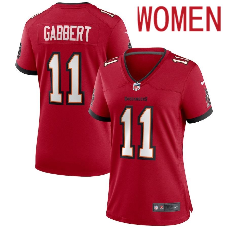 Women Tampa Bay Buccaneers #11 Blaine Gabbert Nike Red Game NFL Jersey